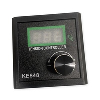 Contrôleur de tension industriel KE848 avec calcul du diamètre de rouleau pour systèmes de contrôle de précision des équipements d'enroulement et de déroulement