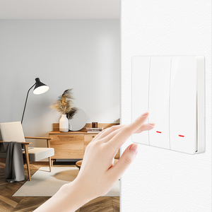 Bingoelec nuetral ו חיים חוט מכני מתג <span class=keywords><strong>3</strong></span> כנופיה 1 דרך wifi zigbee מתג חכם - Product Image 2