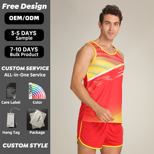 Camiseta Deportiva de Maratón para Hombre, Transpirable, de Malla, de Secado Rápido, para Entrenamiento al Aire Libre, Competencia y Actividades Deportivas - Product Image 2