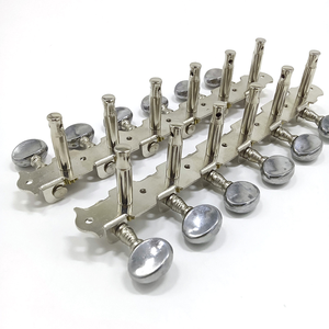 Clavijas de Afinación para Guitarra Acústica de <span class=keywords><strong>12</strong></span> <span class=keywords><strong>Cuerdas</strong></span> 6L6R, Clavijero para Mandolina con Botón de Metal - Product Image 2