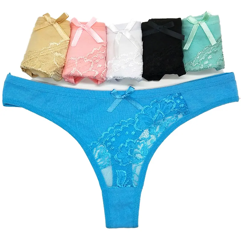 Mulheres Roupa Interior Sexy Para A Mulher Feminina T-back Low-rise Thongs G-corda Das Senhoras Lace Low-rise Calcinha