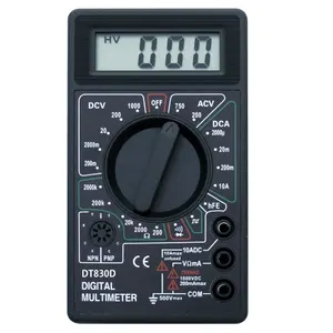 DT832 2000 zählt tragbares digitales Multimeter RICHMETERS Manuelle Reichweite Einfaches Temperatur messgerät