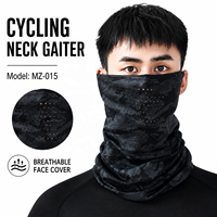 Cache-cou et masque facial professionnel Boyan pour cyclisme, protection solaire, en tissu maille Ice-Silk, séchage rapide, respirant