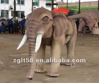 Fournisseur chinois de premier plan, meilleur prix, statues d'animaux de simulation, sculpture de tête d'éléphant géante en fibre de verre grandeur nature pour parc d'attractions