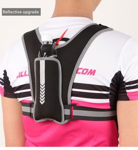 Impresión personalizada deportes al aire libre maratón Camping mochila 360 reflectante soporte para teléfono móvil correr Chaleco de hidratación para Mujeres Hombres - Product Image 6