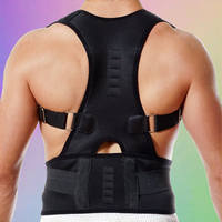 Ceinture de soutien dorsal unisexe réglable en néoprène, correcteur postural abdominal et d'épaule pour adulte, respirante, pour usage sportif – Meilleure vente
