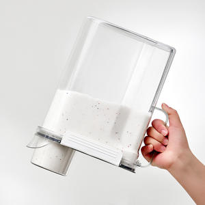 OWNSWING in plastica trasparente per il bagno contenitore di stoccaggio per il bucato detersivo sapone per detersivo in polvere organizzatore per lavanderia - Product Image 3