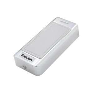 Precio de fábrica Metal impermeable 125KHZ + 13,56 MHz lector EM + Hid + MF tarjeta de proximidad RFID Wiegand lector para sistema de Control de acceso - Product Image 4