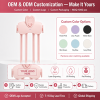 Nouvelle Brosse Chauffante Électrique pour Volumiser les Cheveux (Matériau PC) ; Vente Directe d'Usine, Vente en Gros et Personnalisation OEM/ODM