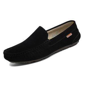 Chaussures mocassins en cuir décontractées pour hommes - Product Image 3