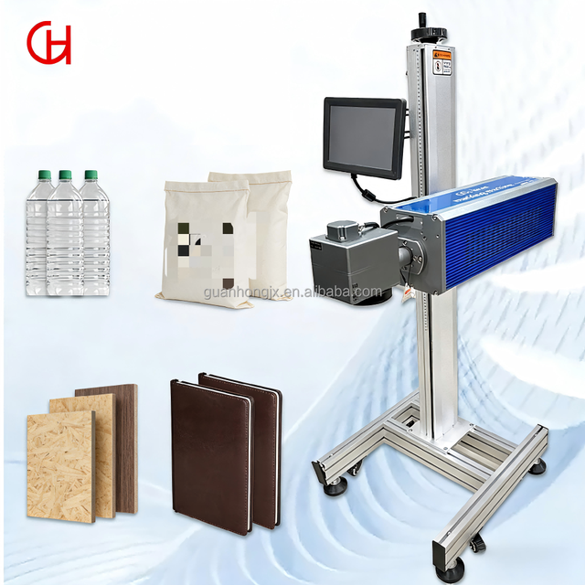Factory Customized Smart Automatic CO2 Online Laser Marking Printer Machine Code Laser Printer for Cable Wire PET Bottle