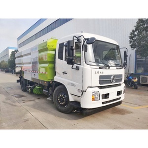 รถกวาดถนนดูดฝุ่น Dongfeng 4X2 15 ลูกบาศก์เมตร รถทำความสะอาดถนนสำหรับขาย - Product Image 2