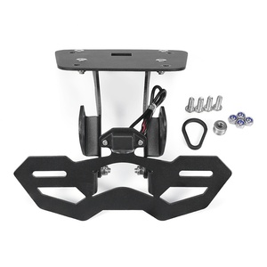 Kit de fixation de plaque d'immatriculation en alliage d'aluminium pour moto <span class=keywords><strong>Yamaha</strong></span> MT03 R25 <span class=keywords><strong>R3</strong></span>, <span class=keywords><strong>prix</strong></span> de gros, support OEM - Product Image 1
