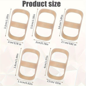 5 pz stecca da pollice stecche da dito per raddrizzare il grilletto stecca da dito per anulare - Product Image 3