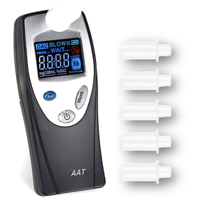 <span class=keywords><strong>Alcohol</strong></span> <span class=keywords><strong>Tester</strong></span> AA1661 Display de 4 cores com memórias, bafômetro semicondutor - Product Image 2