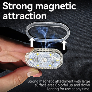 Lámpara de Techo Profesional con Sensor Táctil, Luz Ambiental Interior para Auto, USB, Adhesivo Magnético, 12V 36W, Decorativa para Lectura - Product Image 4