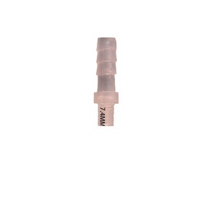 <b>PP</b> Plastic External Thread Straight Pipe Fitting 4MM M6 High Temperature Resistance - Product Image 1