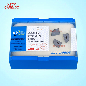 Puntas soldadas cementadas YG8 A420, Herramientas de corte para torneado externo YG6 A416, Insertos P30 K20 A412 Zhuzhou, A412 A416 A420 A425 A430 A430 - Product Image 4