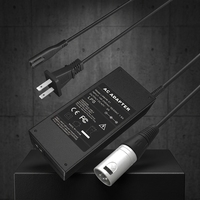 Chargeur de voiture électrique pour jouets 12V7A certifié CE FCC UKCA compatible avec les batteries au plomb-acide de 7Ah à 12Ah