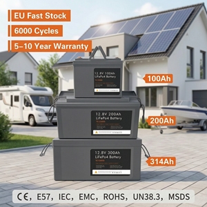 Batterie au lithium Lifepo4 24v100ah largement utilisée sur les bateaux de pêche et les voiturettes de golf avec un pack de batteries au lithium-ion 24v 100ah - Product Image 1