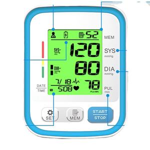3 mhg सटीकता के साथ एल्सन उच्च गुणवत्ता वाले वायरलेस स्मार्ट कलाई रक्तचाप मॉनिटर 2x99 मेमोरी एलसीडी डिस्प्ले इलेक्ट्रिक - Product Image 2