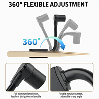 Lampe à cils portable pour extensions de cils, lumière UV LED pour pince à épiler, 2W, mini, séchage rapide de la colle, outil professionnel pour salon de beauté