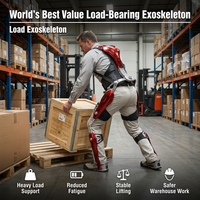 Exosquelette de soutien lombaire industriel, assistant de manutention de palettes, aide au levage en entrepôt, ceinture ergonomique pour le travail en usine