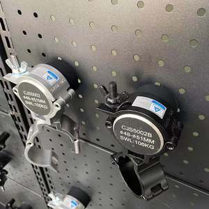 Tube 48-51mm charge 100kg pince de tuyau crochet en treillis en aluminium éclairage de scène crochet de serrage en treillis Mini 360 pivotant 5002 - Product Image 4