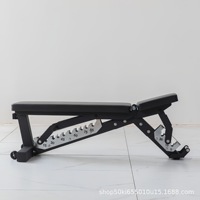 Banc de musculation pliable et réglable avec cadre en acier au carbone pour la musculation et l'entraînement physique à domicile et en salle de sport