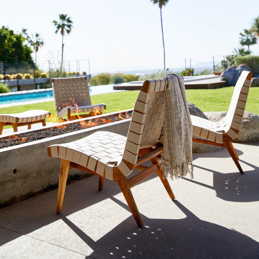 wicker rope sofa patio outdoor chair  teak furnitures