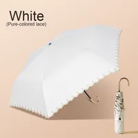 Parapluie manuel double face de style japonais pour femmes Revêtement noir ultra léger Protection contre la pluie et le soleil, moderne pour les voyages