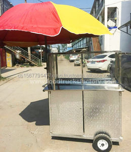 รถเข็นแบบเข็น3ล้อสำหรับจักรยานอาหารข้างถนนรถเทรลเลอร์ไอศกรีมมาตรฐานสูง - Product Image 3