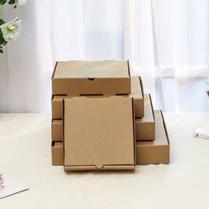 <span class=keywords><strong>Scatole</strong></span> di <span class=keywords><strong>Pizza</strong></span> in carta Kraft per Hamburger con scritte ondulate su tutte le <span class=keywords><strong>dimensioni</strong></span> stampate personalizzate - Product Image 3