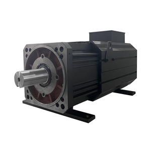 มอเตอร์ซิงโครนัสแม่เหล็กถาวร OLU AC380V 63.6KW แรงบิด 405 นิวตันเมตร 1500 รอบต่อนาที พร้อมโรตารี่เอนโค้ดเดอร์ มอเตอร์เซอร์โว 3 เฟส สำหรับโรงรีดเหล็ก - Product Image 4