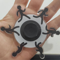 Fidget Spinner Running Little Man, Fidget Spinners, Jouets anti-stress pour enfants, Spinner manuel pour le TDAH, Noël