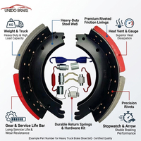 Plaquettes de frein arrière à tambour d'usine OEM 4707 4709 4702 4515 4726 4719 4711 4710 80000KM