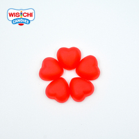 Gratis Monster Bulk Olie Gecoat Hart Vorm Gel Gummy Candy Fruitige Gummy Snoep Voor Kinderen