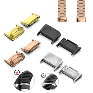 מתאם מחבר מפלדת אל-חלד לרצועת שעון חכם Fitbit Charge 6 5, מתאים לרצועה 18 מ\\\"מ - Product Image 1