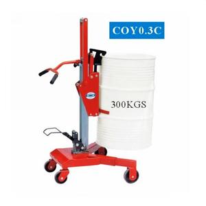 Chariot à fûts semi-électrique en acier personnalisé en usine, capacité <span class=keywords><strong>de</strong></span> charge <span class=keywords><strong>de</strong></span> 250 kg, 350 kg, 400 kg, pour le déplacement des fûts - Product Image 5