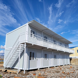 20ft 40ft đúc sẵn trường sang trọng xách tay Modular <span class=keywords><strong>container</strong></span> văn phòng <span class=keywords><strong>2</strong></span> câu chuyện prefab căn hộ nhà - Product Image 1