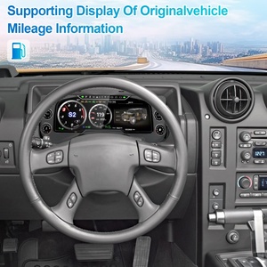 12.3 Inch Auto Meter Gauge <b>for</b> Hummer H2 2003 2009 LCD Dashboard Automotive <b>Speedometer</b> Virtual Cockpit Odometer - Product Image 4