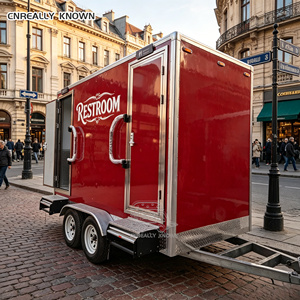 Durable Luxury Mobile Restroom Fully Equipped DOT VIN Portable Event Toilet <b>Trailer</b> - Product Image 6