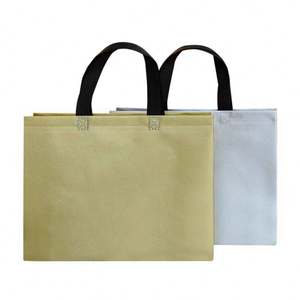 Sacs à main pour magasins de chaussures en tissu non tissé avec logos personnalisables - Product Image 3