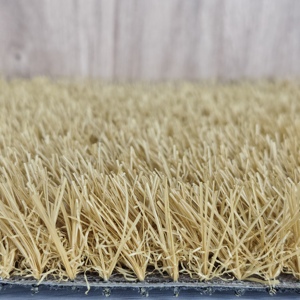 <span class=keywords><strong>Gazon</strong></span> artificiel <span class=keywords><strong>beige</strong></span> pour la décoration, tapis <span class=keywords><strong>synthétique</strong></span> décoratif pour usage extérieur, <span class=keywords><strong>gazon</strong></span> artificiel couleur chaume - Product Image 3
