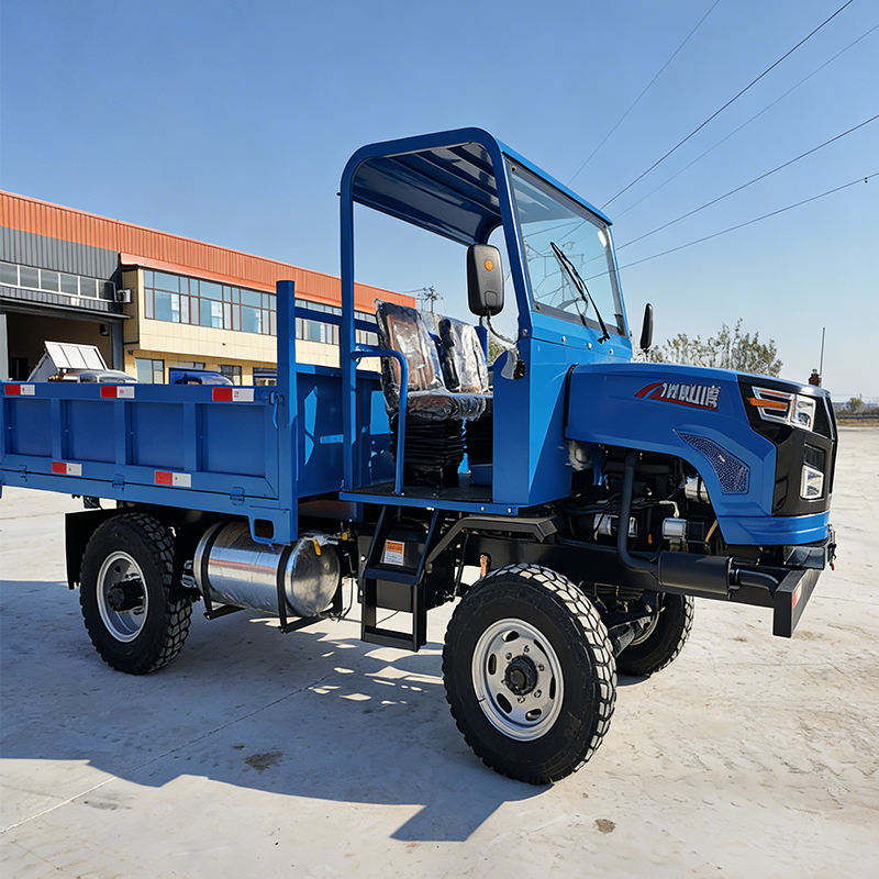 4x4-wheel Diesel Mini Transport Vehicle 4 Wheel Dump Truck Diesel ...