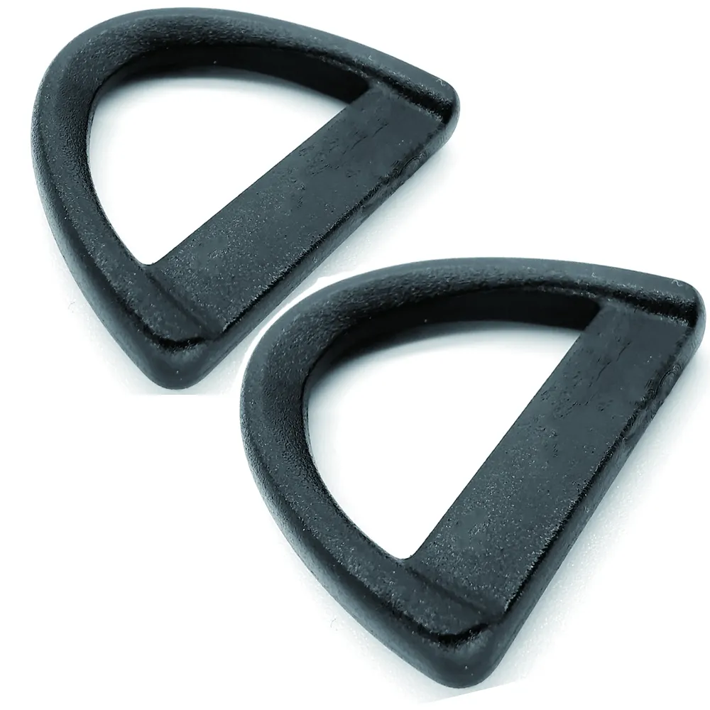 webbing wholesale Plastic strap belt buckle D ring for bag knapsack pet supply garment sewing accessory