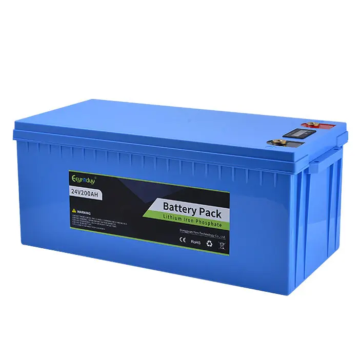 24V 200Ah Siklus Dalam Lifepo4 Baterai Aku Lithium Besi Fosfat Gel Surya Agm Lfp Inverter Baterai Pack 25.6V