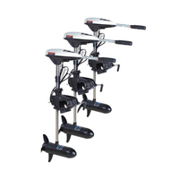 Moteur de pêche à la traîne chinois 12v/45lbs 55lbs 65lbs moteur de bateau à arbre en acier inoxydable petit Mini moteur hors-bord électrique