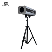Projecteur LED à double zoom 300W avec contrôle électronique et manuel, portée de projection de 60 mètres, idéal pour la scène, les mariages et les concerts