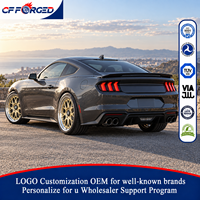 Prix d'usine en gros, 2 pièces, jantes en alliage d'aluminium 5x114.3 19 20 pouces, jantes forgées pour Ford Mustang GT S650 Coupé